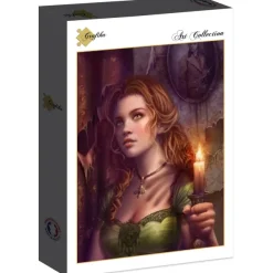 Grafika Cris Ortega - By the Light of a Candle*Femme De 2 000 Pièces|De 2 000 Pièces