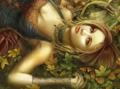 Grafika Cris Ortega - Mantle of Leaves*Femme De 2 000 Pièces|De 2 000 Pièces