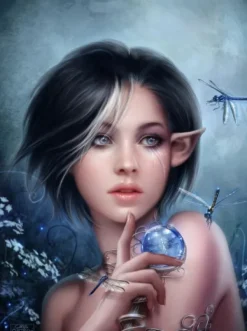 Grafika Cris Ortega - The Curse of the Dragonfly*Femme De 2 000 Pièces|De 2 000 Pièces