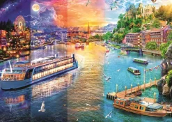 Trefl Croisière Fluviale*Femme Bateaux|Hommes Et Femmes