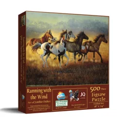 SunsOut Cynthia Fisher - Running with the Wind* Chevaux|De 500 À 999 Pièces