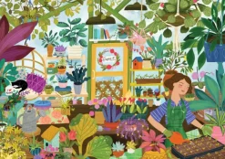 Pieces & Peace Cynthia Frenette - Mon Lieu Préféré : la Serre*Femme De 2 000 Pièces|De 2 000 Pièces