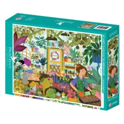 Pieces & Peace Cynthia Frenette - Mon Lieu Préféré : la Serre*Femme De 2 000 Pièces|De 2 000 Pièces