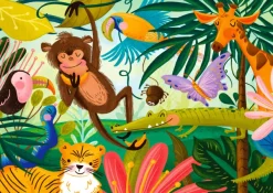 Enjoy Puzzle Dans la jungle* Animaux De La Forêt|De 1 000 Pièces
