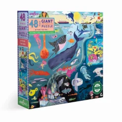 eeBoo Dans la Mer*Enfant Puzzles Pour Enfants|Animaux Marins