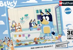 Nathan Dans le Bain avec Bluey*Enfant Dès 4 Ans : 21 À 30 Pièces|À Partir De 4 Ans