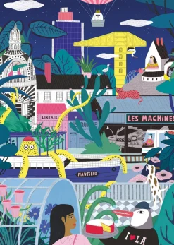 Pieces & Peace Dans les Dents - Nantes Extraordinaire de Nuit* Villes Et Villages|De 1 000 Pièces