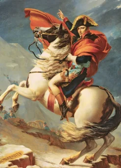 Eurographics David Jacques-Louis - Bonaparte Franchissant le Grand-Saint-Bernard* Art|De 1 000 Pièces