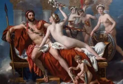 Grafika Kids David Jacques-Louis - Pièces XXL - Jacques-Louis David: Mars désarmé par Vénus, 1824*Enfant Art|Pièces Xxl Enfants