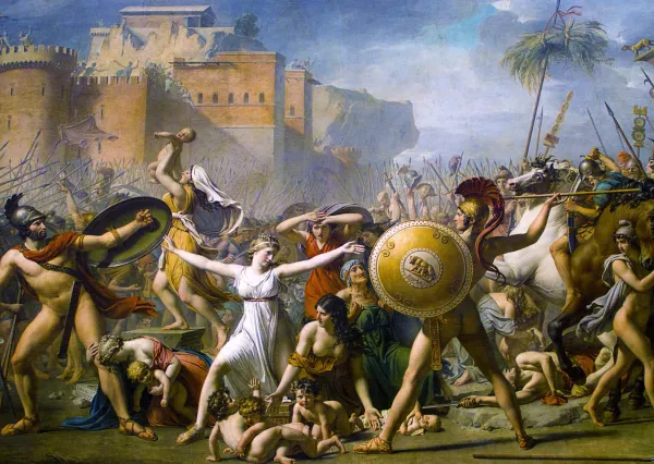 Enjoy Puzzle David Jacques-Louis - The Intervention of the Sabine Women* Art|De 1 000 Pièces