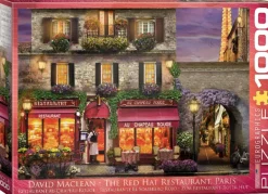 Eurographics David Mc Lean - Restaurant au Chapeau Rouge* Villes Et Villages|De 1 000 Pièces