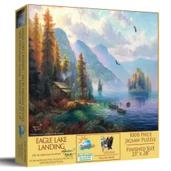 SunsOut Débarcadère du Lac Eagle* Animaux De La Forêt|Cottages Et Châlets