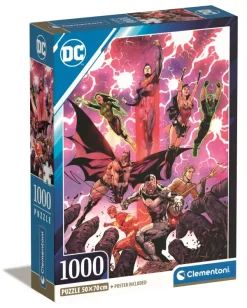 Clementoni DC Comics, Justice League*Enfant Puzzles Pour Enfants|De 1 000 Pièces
