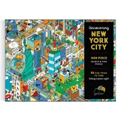 Galison Découverte de la Ville de New York Puzzle de 1000 Pièces - à Chercher et à Trouver* États-Unis Et Canada|De 1 000 Pièces