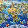 Schmidt Spiele Découvrez notre Monde* Cartes Du Monde|De 1 000 Pièces