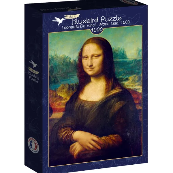 Bluebird Puzzle De Vinci Léonard - Leonard De Vinci - Mona Lisa, 1503* Art|De 1 000 Pièces