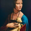 Bluebird Puzzle De Vinci Léonard - Leonard De Vinci - La Dame à l'Ermine, 1489* Art|De 1 000 Pièces