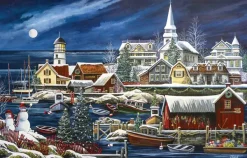 SunsOut Debbi Wetzel - Winter Harbor*Femme Noël|Neige