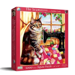 SunsOut Debbie Cook - The Seamstress* Chats|Rétros Et Nostalgie