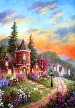 Grafika Dennis Lewan - Dennis Lewan - Castle Ridge Manor* Rétros Et Nostalgie|Cottages Et Châlets