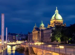 Grafika Deutschland Edition - Bundesverwaltungsgericht, Leipzig* De 2 000 Pièces|De 2 000 Pièces