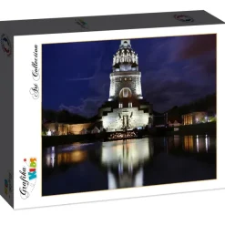 Grafika Kids Deutschland Edition - Völkerschlachtdenkmal, Leipzig, Allemagne by Night*Enfant Allemagne|Monuments