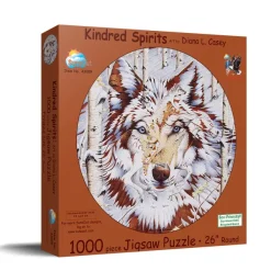 SunsOut Diana Casey - Kindred Spirits* Rond|Loups