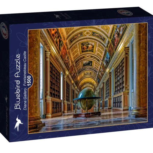 Bluebird Puzzle Diana Gallery, Fontainebleau Castle* De 1 500 Pièces|De 1 500 Pièces