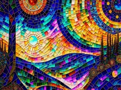 SunsOut Dimanche Psychédélique* De 1 000 Pièces|De 1 000 Pièces