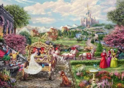 Schmidt Spiele Disney - Cendrillon - Le bonheur éternel*Enfant Puzzles Pour Enfants|Châteaux Et Palaces