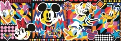 Clementoni Disney - Mickey Retro*Enfant Panoramique|Puzzles Pour Enfants