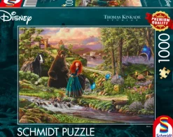 Schmidt Spiele Disney - Rebelle - Mérida*Enfant Puzzles Pour Enfants|Animaux De La Forêt