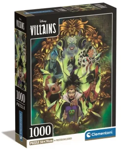 Clementoni Disney - Villains*Enfant Puzzles Pour Enfants|De 1 000 Pièces