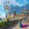 Schmidt Spiele Disney La Reine des Neiges - La Fête à Arendelle*Enfant Puzzles Pour Enfants|Montagnes