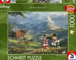 Schmidt Spiele Disney, Mickey et Minnie dans les Alpes*Enfant Puzzles Pour Enfants|De 1 000 Pièces