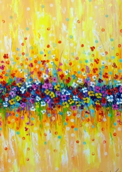 Enjoy Puzzle Délicate Abstraction en Couleurs* Déco Et Objets|Forêts, Fleurs Et Jardins