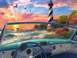 SunsOut Dominic Davison - Dominic Davison - Cape Hatteras Drive* Voitures, Motos Et Camions|Phares Et Moulins