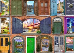 Bluebird Puzzle Dominic Davison - Doors of USA* De 1 500 Pièces|De 1 500 Pièces