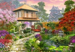 Bluebird Puzzle Dominic Davison - Japan Garden* Pays D'Asie|Forêts, Fleurs Et Jardins