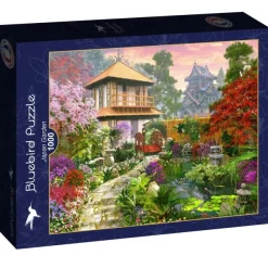 Bluebird Puzzle Dominic Davison - Japan Garden* Pays D'Asie|Forêts, Fleurs Et Jardins