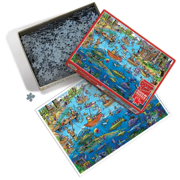 Cobble Hill DoodleTown: Pêche à la Ligne* Bateaux|Animaux Marins