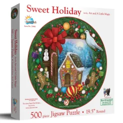 SunsOut Douces Vacances*Femme Rond|Noël