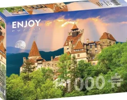 Enjoy Puzzle Dracula's Castle, Bran* Châteaux Et Palaces|De 1 000 Pièces
