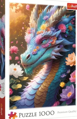 Trefl Dragon Coloré* Dragons|De 1 000 Pièces