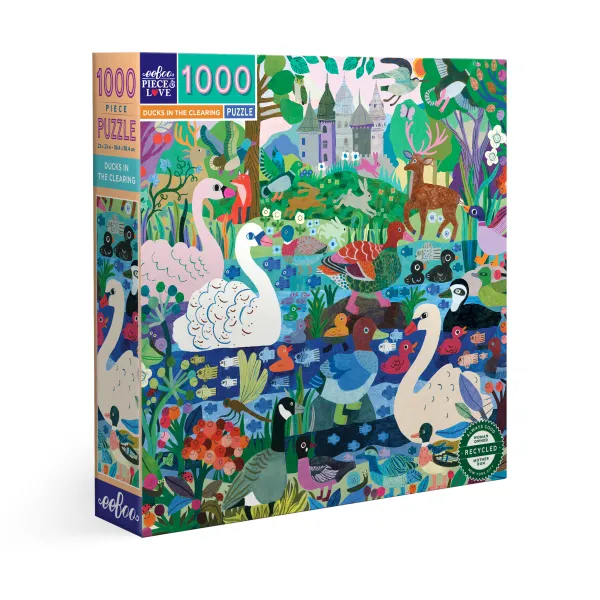 eeBoo Ducks In The Clearing* Oiseaux|Animaux De La Forêt