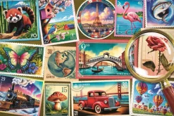 Trefl Easy Piece - Timbres-Poste*Enfant Animaux Sauvages|Animaux De La Ferme