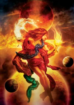 Art Puzzle Eau et Feu*Femme Hommes Et Femmes|De 1 000 Pièces