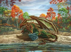 SunsOut Ed Beard Jr - Autumn by the Shore* Dragons|De 1 000 Pièces