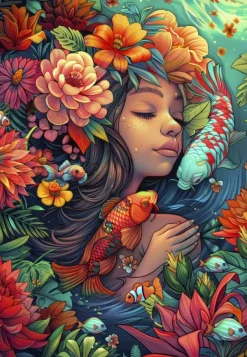 Grafika Eden Cove – Mahlia*Femme Hommes Et Femmes|Fonds Marins