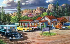 SunsOut Edge of the Heartland* Voitures, Motos Et Camions|Montagnes